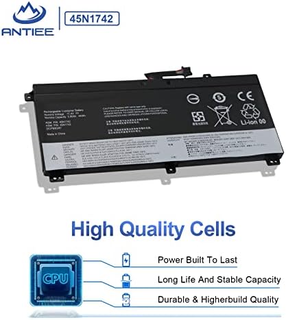 45N1742 45N1740 45N1741 45N1743 Laptop Battery Replacement for Lenovo ThinkPad T550 T550s T560 W550 W550s P50S Type 20CK 20CJ 20FH 20FJ 20E2 Series SB10K12721 00NY639 3ICP/7/61/70 3ICP7/62/66 44Wh