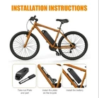 48V 15AH Lithium Ion Ebike Battery For 26" Vivi F26FUL AMAK00019 Electric Bike