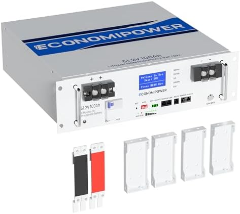 48v Lifepo4 300Ah 314Ah  LiFePO4 Battery  15KWh Solar Storage Rechargeable Lithium Battery 8000  Cycles 48V with 200A BMS for Photovoltaic System  RV Off Grid  Home Use