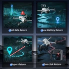 4DRC M7 GPS Drone with 4K Camera for Adults with Brushless Motor Follow Me US