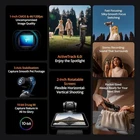 4K 120FPS DJI Osmo Pocket 3 Creator Combo UHD Camera ActiveTrack Black Stabilize