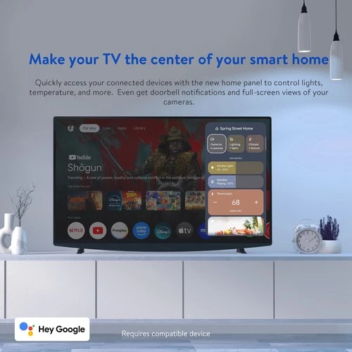 4K Pro Streaming Device with Google TV Hands Free Voice Control NEW