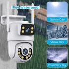 4K Wireless Security Camera System Outdoor Home Dual Lens Wifi Night Vision Cam