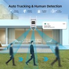 4K Wireless Security Camera System Outdoor Home Dual Lens Wifi Night Vision Cam