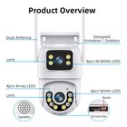 4K Wireless Security Camera System Outdoor Home Dual Lens Wifi Night Vision Cam