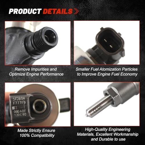 4PCS 095000 6980 095000 6983 095000 6985 8 98011604 1 8 98011604 5 Common Rail Injector for Isuzu D MAX Holden 4JJ1 4JJ1 TC 4JJ1 TCX 3 0L Rodeo KB300 4WD DiTD 4x4 Engine