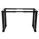 4 Leg Standing Desk Frame  Desk Frame  Dual Motor Adjustable Desk Rack Frame