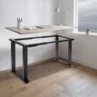 4 Leg Standing Desk Frame  Desk Frame  Dual Motor Adjustable Desk Rack Frame