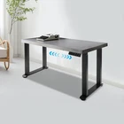 4 Leg Standing Desk Frame  Desk Frame  Dual Motor Adjustable Desk Rack Frame