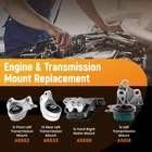 4 Pcs Engine Motor & Trans Mount For Chevrolet Captiva Sport 2 4L 2012 2015 3302