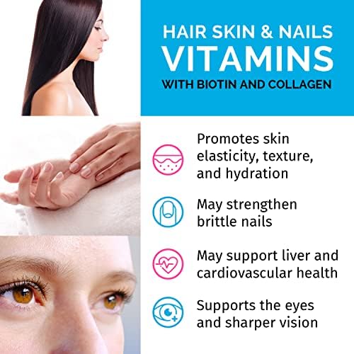 4 in 1 Liquid Biotin Collagen Keratin Saw Palmetto Drops  2 fl oz   1 Pack  & 5 in 1 Ceylon Cinnamon w Turmeric & Ginseng Root  120ct  Bundle   Hair  Skin  Nails  & Immune Support Supplement