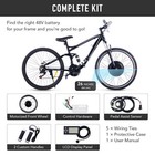 500W/1000W/1500W E Bike Conversion Kits Electric Bicycle Front/Rear Wheel Motor