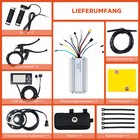 500W/1000W/1500W E Bike Conversion Kits Electric Bicycle Front/Rear Wheel Motor