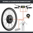 500W/1000W/1500W E Bike Conversion Kits Electric Bicycle Front/Rear Wheel Motor