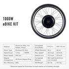 500W/1000W/1500W Electric Bicycle Front/Rear Wheel E Bike Motor Conversion Kit