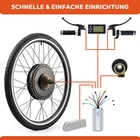 500W/1000W/1500W Electric Bicycle Front/Rear Wheel E Bike Motor Conversion Kit