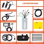 500W/1000W/1500W Electric Bicycle Front/Rear Wheel E Bike Motor Conversion Kit