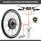 500W/1000W/1500W Electric Bicycle Front/Rear Wheel E Bike Motor Conversion Kit