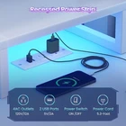 59" L Shaped Gaming Desk with 4 Drawers and LED Lights  Reversible Computer Desk