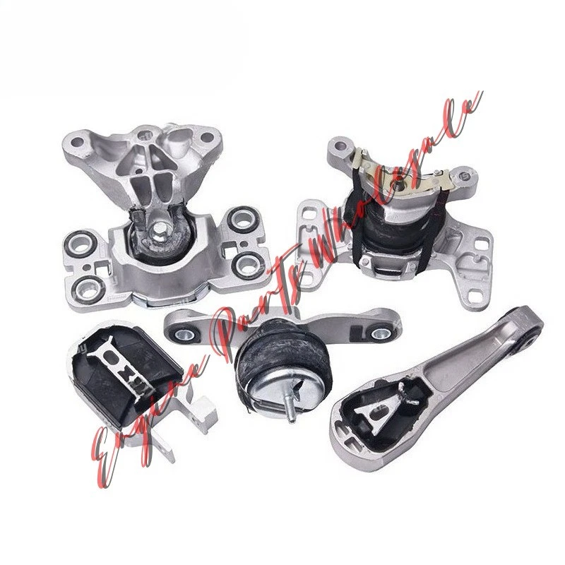 5PCS Engine Gearbox Mount Kit For Volvo V40 CROSS COUNTRY 1 5T B4154T4 31359635