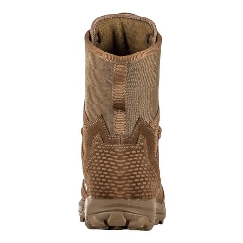 TALLA 10.5 5 11 Tactical Men s A/T All Terrain 8 inch Military Style Boots for Snow  Hiking  Work   Non Zip  Water Resistant  Style 12422