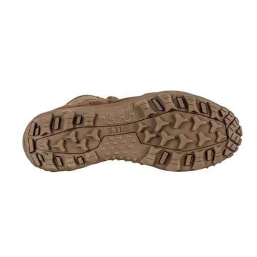 TALLA 10.5 5 11 Tactical Men s A/T All Terrain 8 inch Military Style Boots for Snow  Hiking  Work   Non Zip  Water Resistant  Style 12422