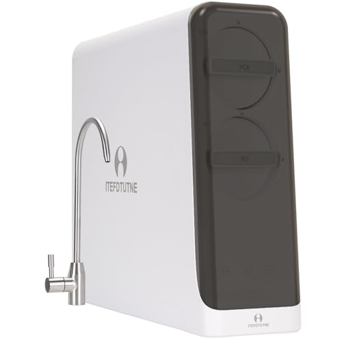 600 GPD Reverse Osmosis System  8 Stage Tankless RO Water Filter System  Under Sink Water Filtration System  Reduces PFAS TDS  Under Sink RO System  1 1 Pure to Drain  FCC Listed