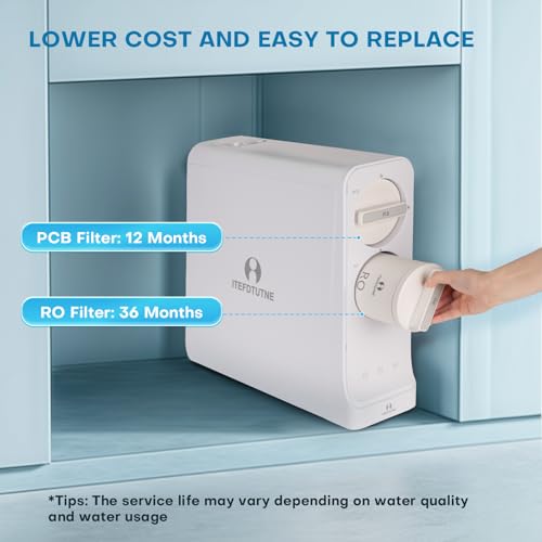 600 GPD Reverse Osmosis System  8 Stage Tankless RO Water Filter System  Under Sink Water Filtration System  Reduces PFAS TDS  Under Sink RO System  1 1 Pure to Drain  FCC Listed