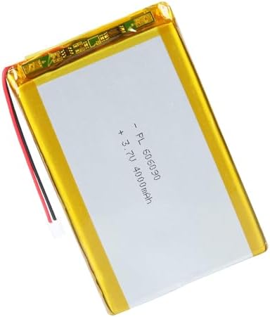 606090 3 7V Lipo Battery 4000mAh 606090 Rechargeable Lithium Polymer Battery Pack with JST PH2 0mm Connector for Electronic Device