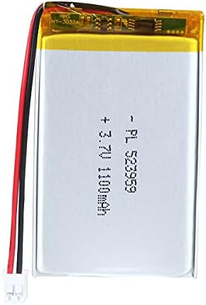 606090 3 7V Lipo Battery 4000mAh 606090 Rechargeable Lithium Polymer Battery Pack with JST PH2 0mm Connector for Electronic Device