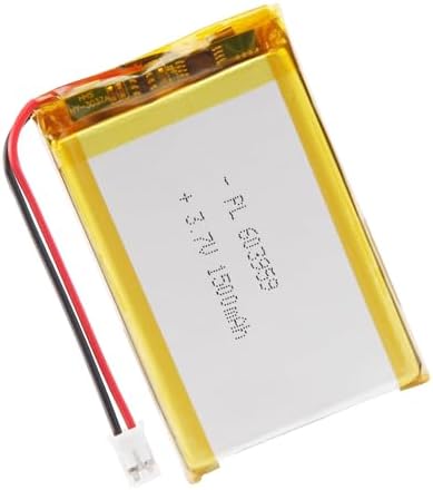 606090 3 7V Lipo Battery 4000mAh 606090 Rechargeable Lithium Polymer Battery Pack with JST PH2 0mm Connector for Electronic Device