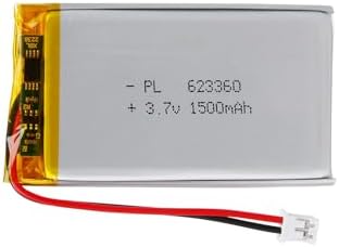 606090 3 7V Lipo Battery 4000mAh 606090 Rechargeable Lithium Polymer Battery Pack with JST PH2 0mm Connector for Electronic Device