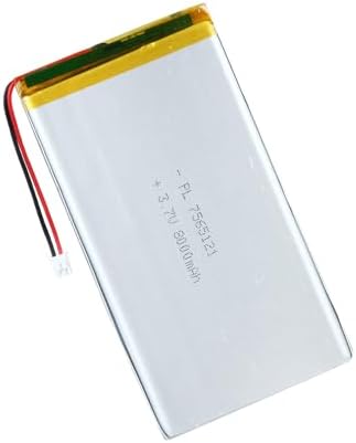 606090 3 7V Lipo Battery 4000mAh 606090 Rechargeable Lithium Polymer Battery Pack with JST PH2 0mm Connector for Electronic Device