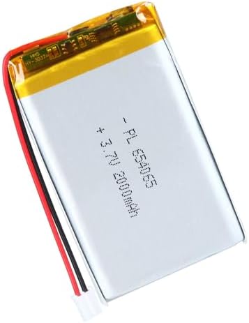 606090 3 7V Lipo Battery 4000mAh 606090 Rechargeable Lithium Polymer Battery Pack with JST PH2 0mm Connector for Electronic Device