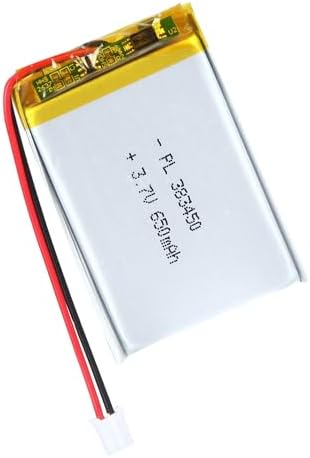 606090 3 7V Lipo Battery 4000mAh 606090 Rechargeable Lithium Polymer Battery Pack with JST PH2 0mm Connector for Electronic Device