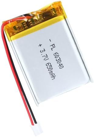 606090 3 7V Lipo Battery 4000mAh 606090 Rechargeable Lithium Polymer Battery Pack with JST PH2 0mm Connector for Electronic Device