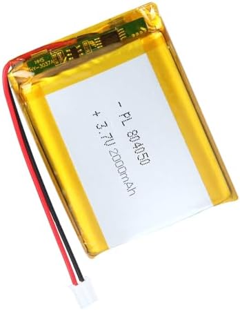 606090 3 7V Lipo Battery 4000mAh 606090 Rechargeable Lithium Polymer Battery Pack with JST PH2 0mm Connector for Electronic Device