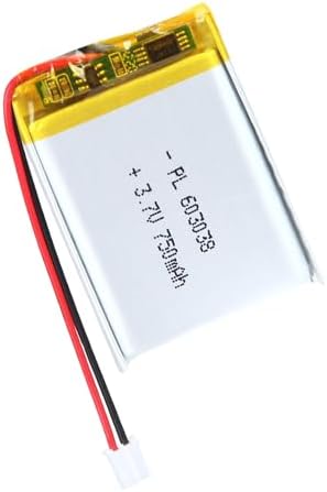 606090 3 7V Lipo Battery 4000mAh 606090 Rechargeable Lithium Polymer Battery Pack with JST PH2 0mm Connector for Electronic Device