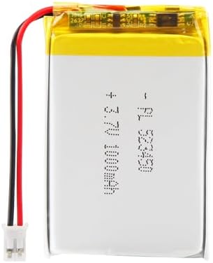 606090 3 7V Lipo Battery 4000mAh 606090 Rechargeable Lithium Polymer Battery Pack with JST PH2 0mm Connector for Electronic Device
