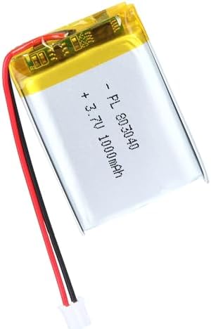 606090 3 7V Lipo Battery 4000mAh 606090 Rechargeable Lithium Polymer Battery Pack with JST PH2 0mm Connector for Electronic Device