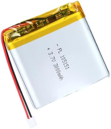 606090 3 7V Lipo Battery 4000mAh 606090 Rechargeable Lithium Polymer Battery Pack with JST PH2 0mm Connector for Electronic Device