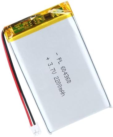 606090 3 7V Lipo Battery 4000mAh 606090 Rechargeable Lithium Polymer Battery Pack with JST PH2 0mm Connector for Electronic Device