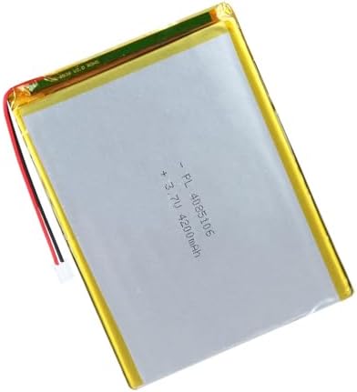 606090 3 7V Lipo Battery 4000mAh 606090 Rechargeable Lithium Polymer Battery Pack with JST PH2 0mm Connector for Electronic Device