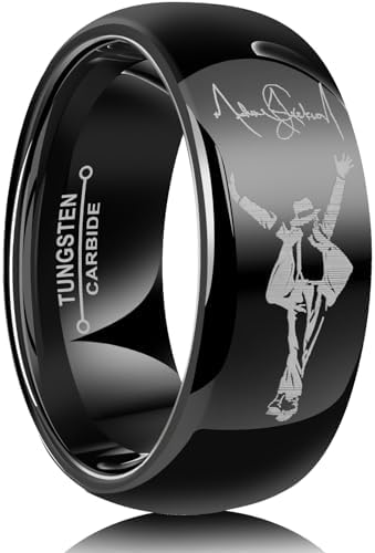 6mm 8mm Silver/14K Gold/Black Tungsten Carbide Mens Fashion Wedding Ring Suitable for Daily Wear Sizes 7 to 13