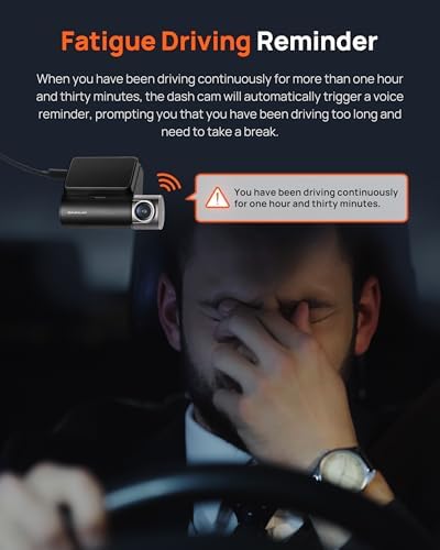 70mai 2 7K Dash Cam Front A500S  1944P Dash Camera for Cars with Sony IMX335  Dashcam Built in WiFi GPS  Optional Rear Dashcam  ADAS  2 IPS LCD Screen  24H Parking Mode  WDR  Super Night Vision