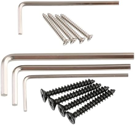 7 String Fanned Frets Headless Guitar Bridge Tailpiece & Brass String Lock  Locking Nut