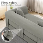 80" Queen Convertible Sofa Bed  No Assembly Modern Boneless Couch Sofa in Box