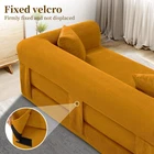 80" Queen Convertible Sofa Bed  No Assembly Modern Boneless Couch Sofa in Box