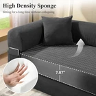 80" Queen Convertible Sofa Bed  No Assembly Modern Boneless Couch Sofa in Box