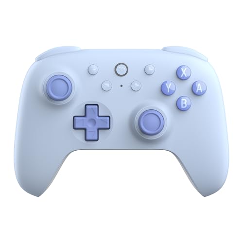 8BitDo Ultimate 2C Bluetooth Controller for Switch/Switch 2  Wireless Controller with 6 Axis Motion Control  Rumble Vibration  Refined D Pad and Bumpers  and Hall Effect Joysticks  Blue 